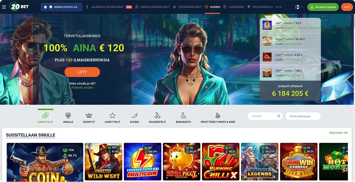 20Bet kasino